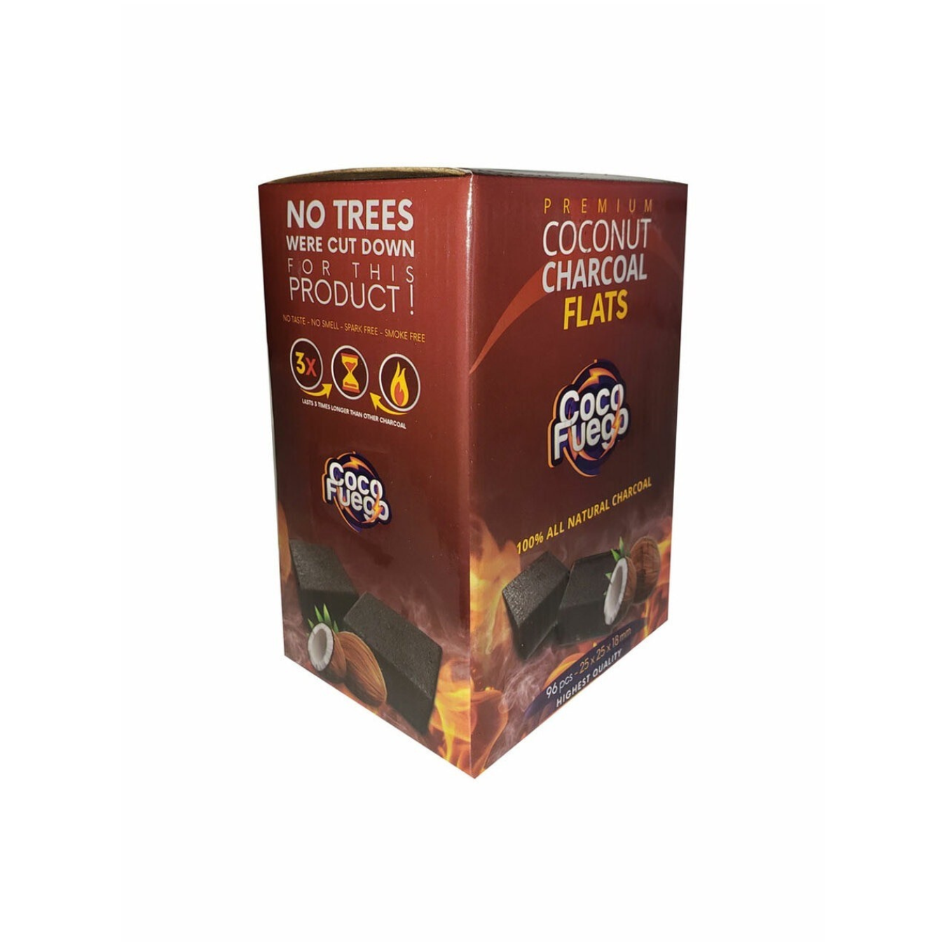 Carbón de coco Coco Fuego