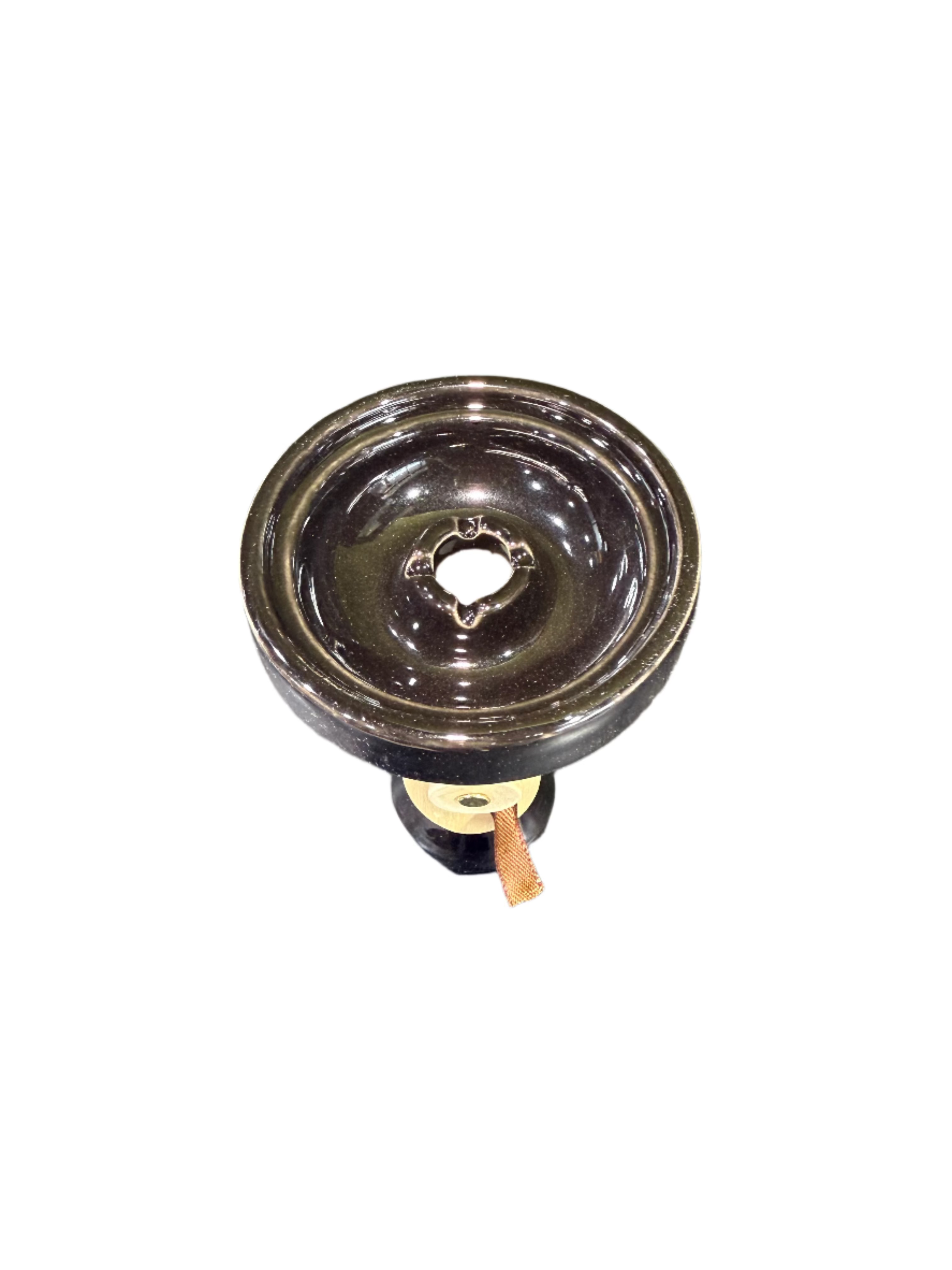 Khateeb Black Glazed Bowl