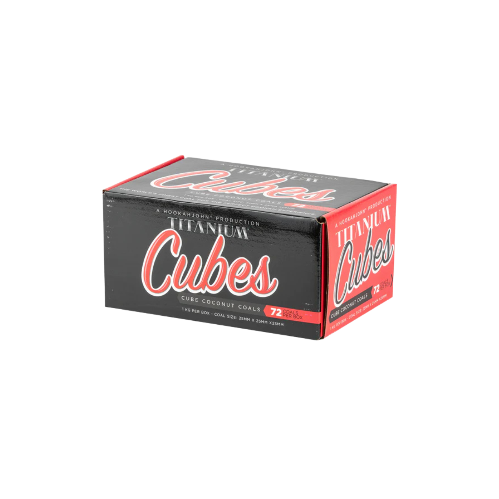 Titanium Cubes Coconut Charcoal