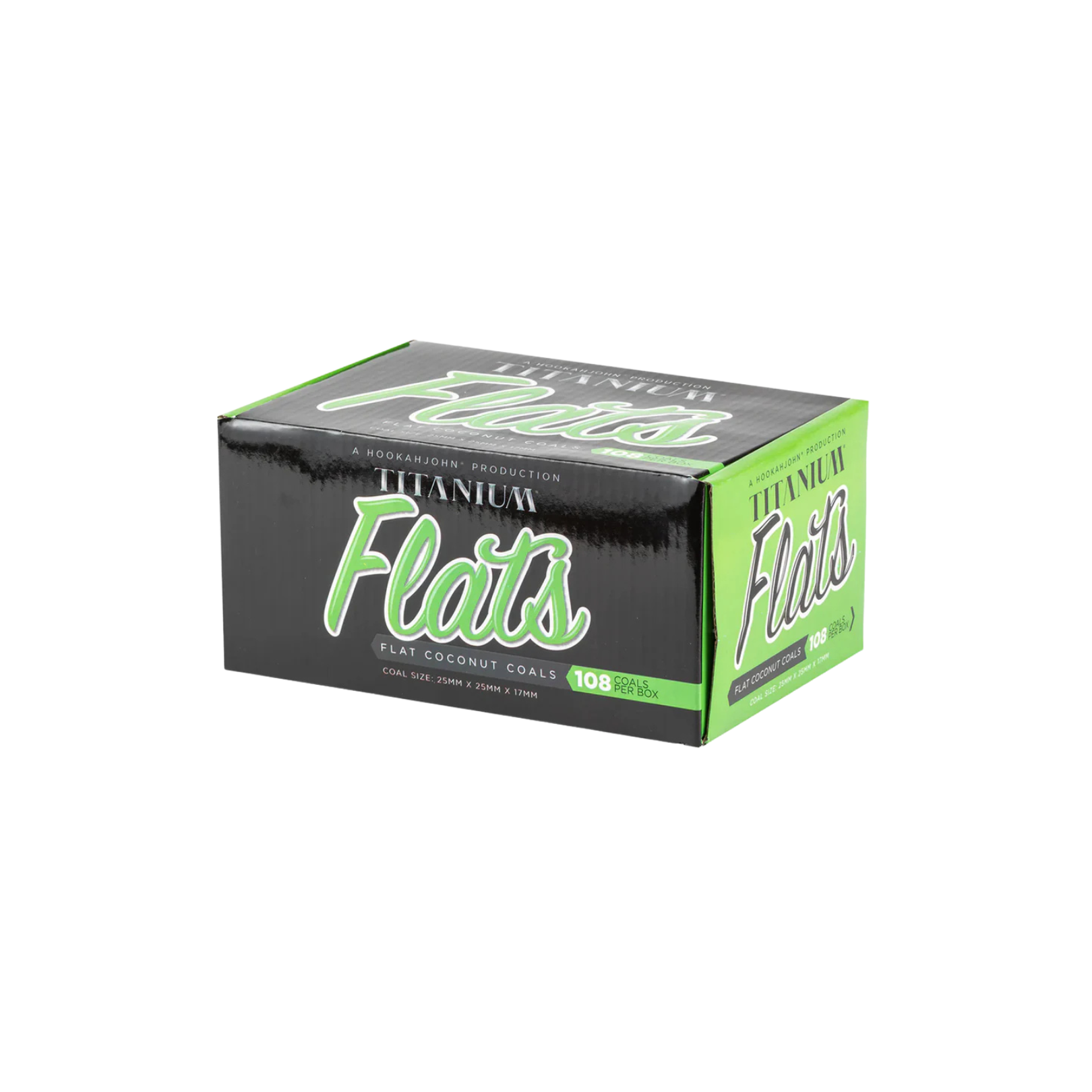 Titanium Flats Coconut Charcoal