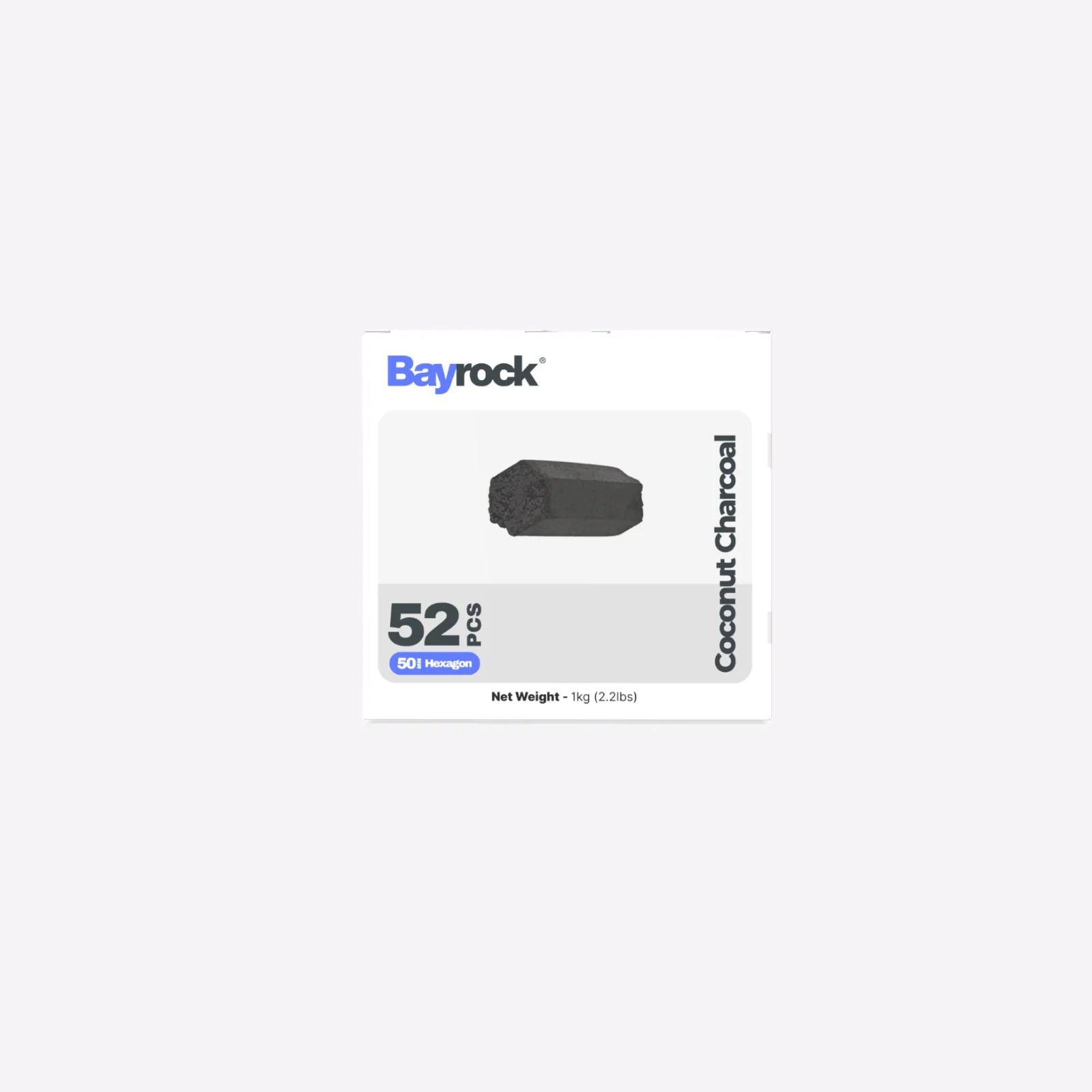 Bayrock Hexagon Coconut Charcoal
