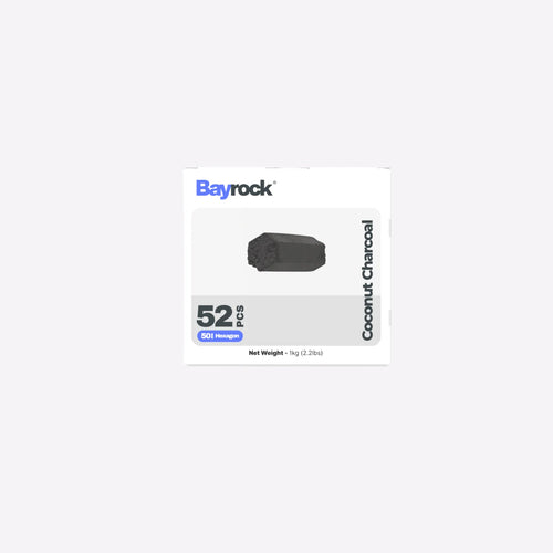 Bayrock Hexagon Coconut Charcoal