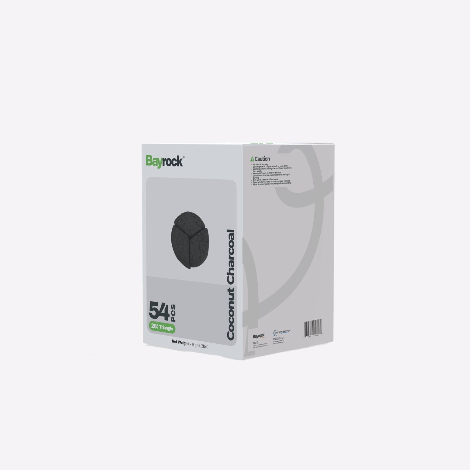 Bayrock Triangle Coconut Charcoal