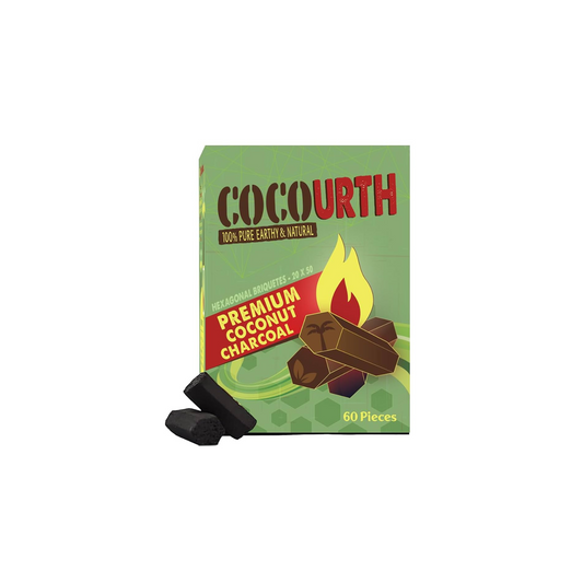 CocoUrth Hexagon Coconut Charcoal