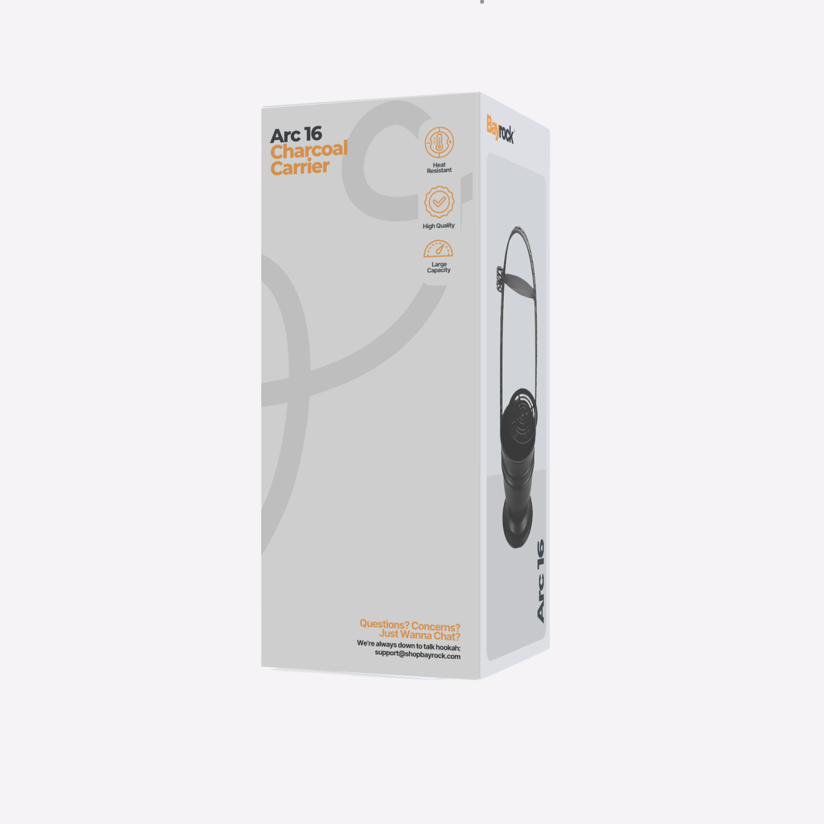 Bayrock® Arc 16 Charcoal Carrier