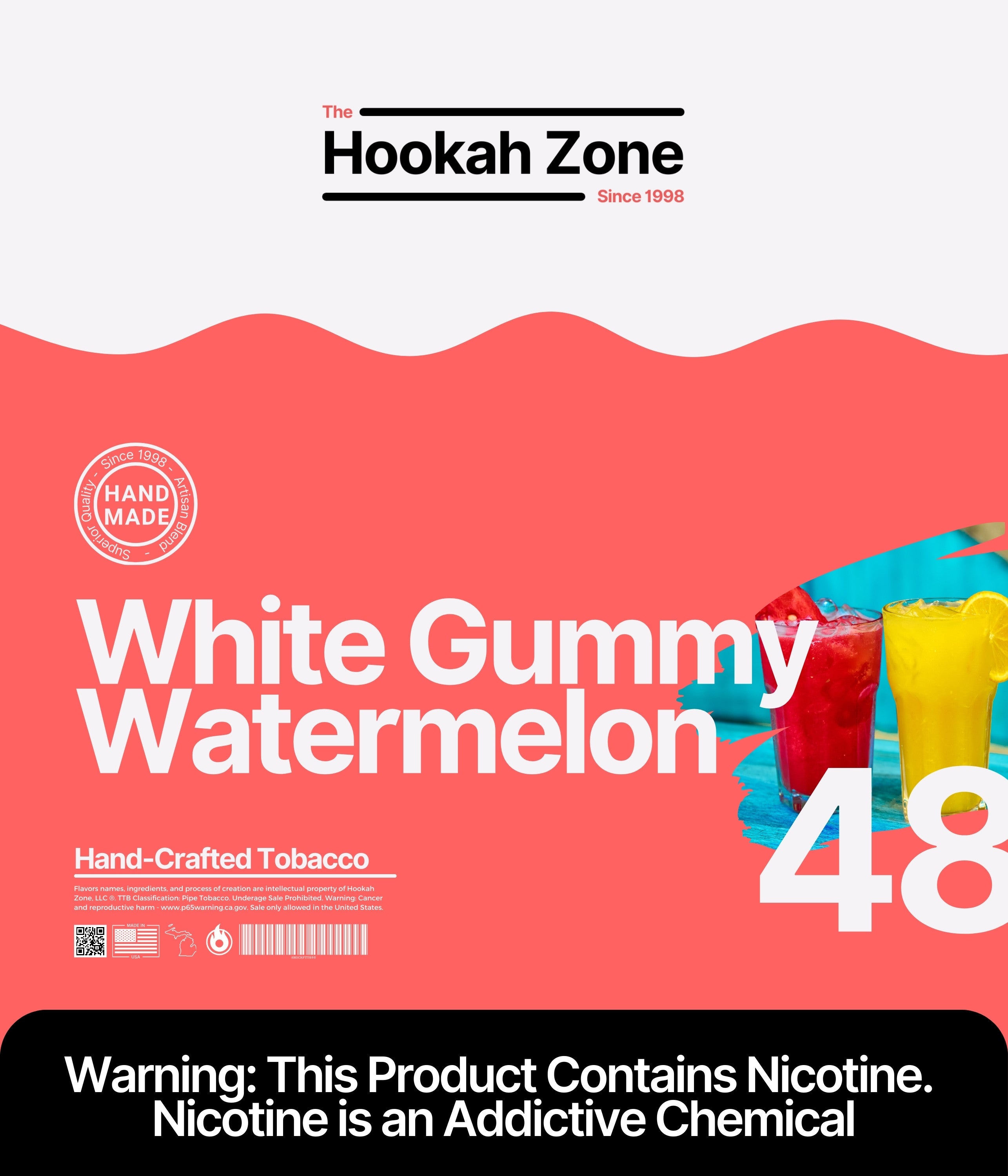 White Gummy Watermelon