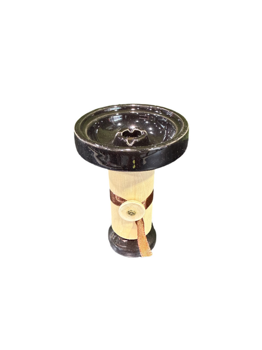 Khateeb Black Glazed Bowl