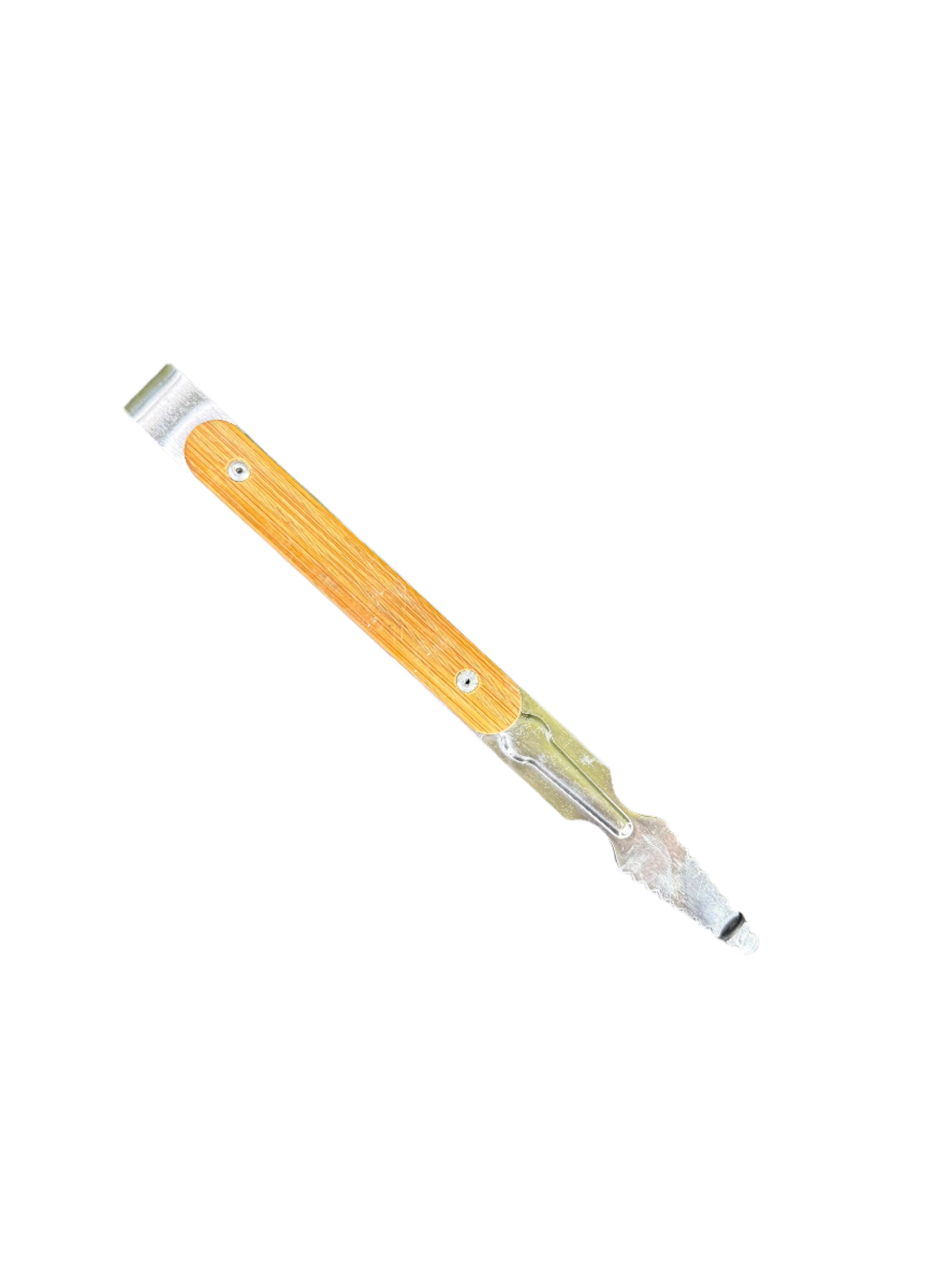 Khateeb Medium Wood Handle Tongs