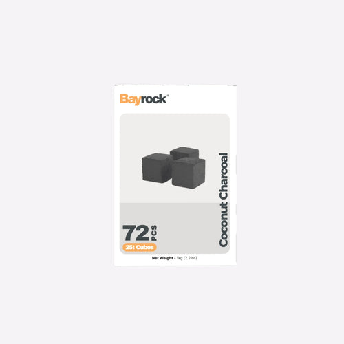 Bayrock Cubes Coconut Charcoal (25mm)