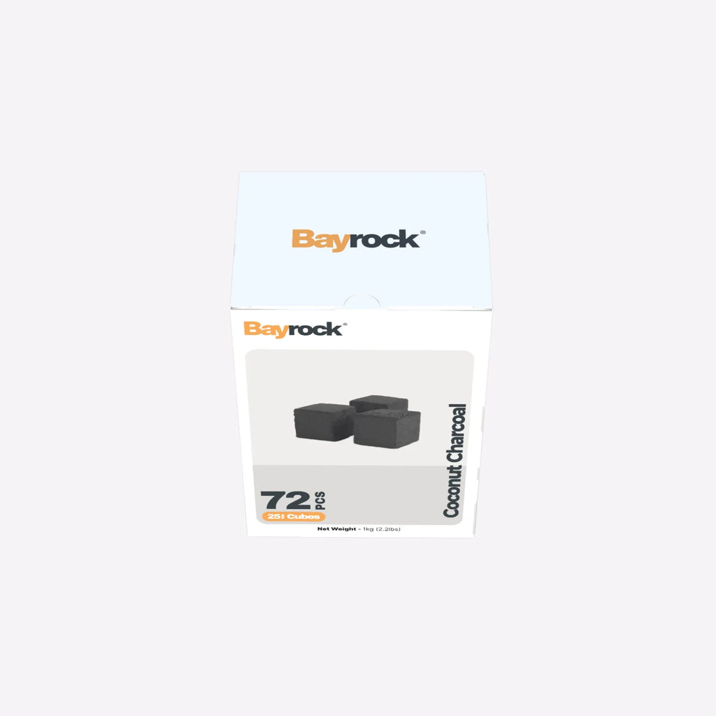 Bayrock Cubes Coconut Charcoal (25mm)