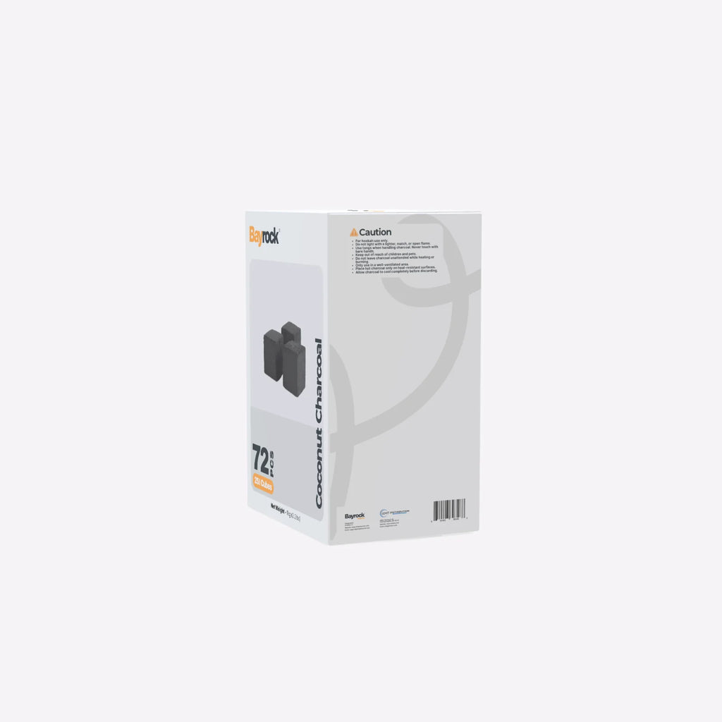 Bayrock Cubes Coconut Charcoal (25mm)