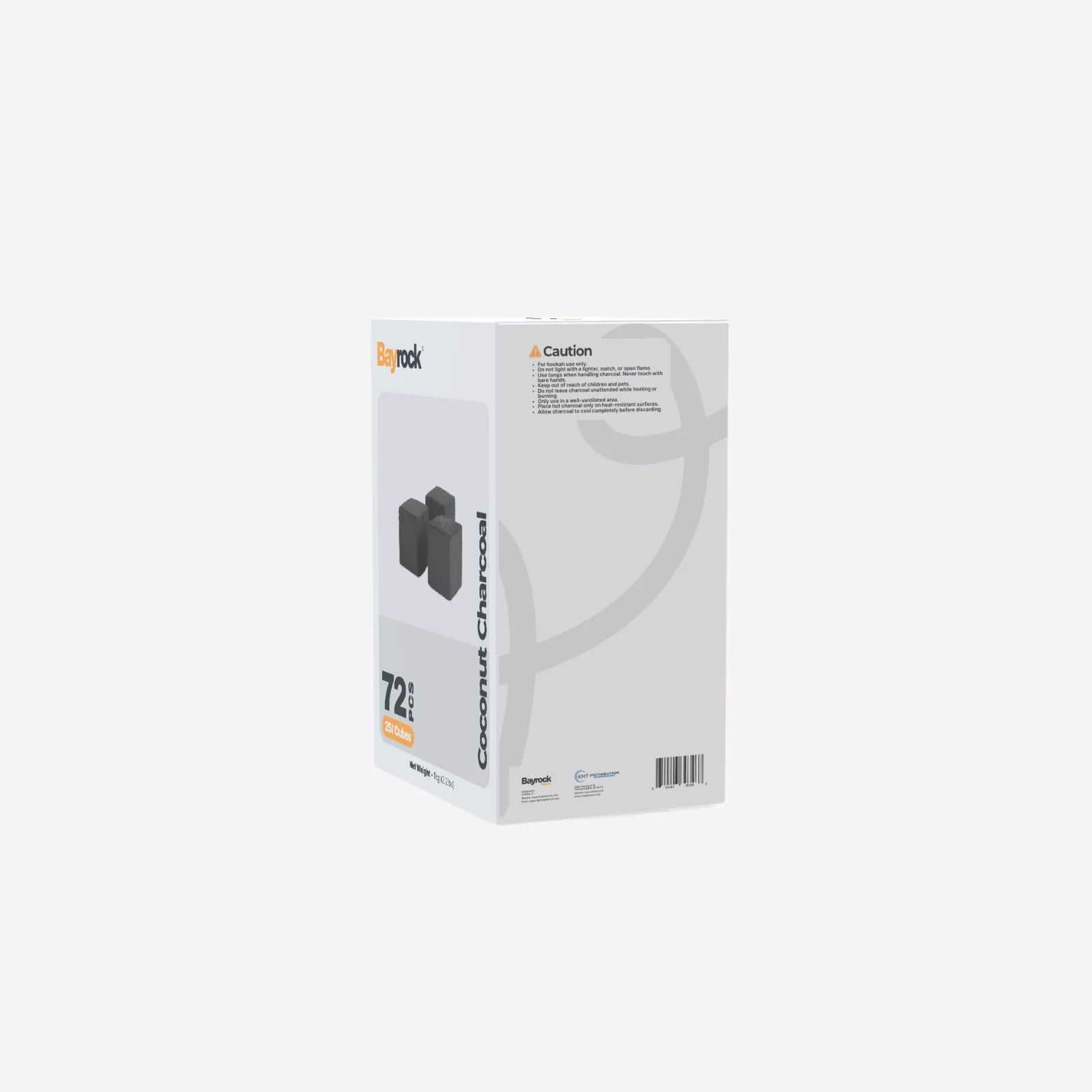 Bayrock Cubes Coconut Charcoal (25mm)