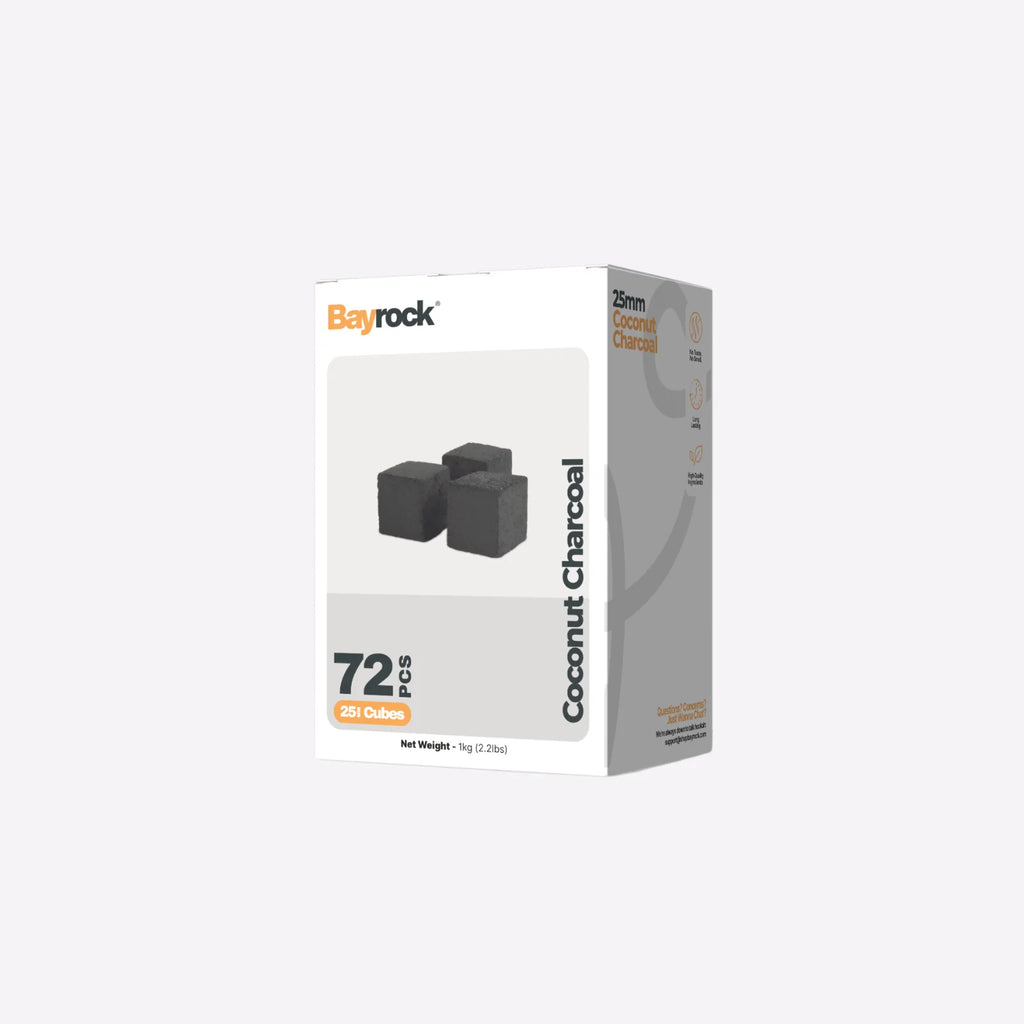 Bayrock Cubes Coconut Charcoal (25mm)