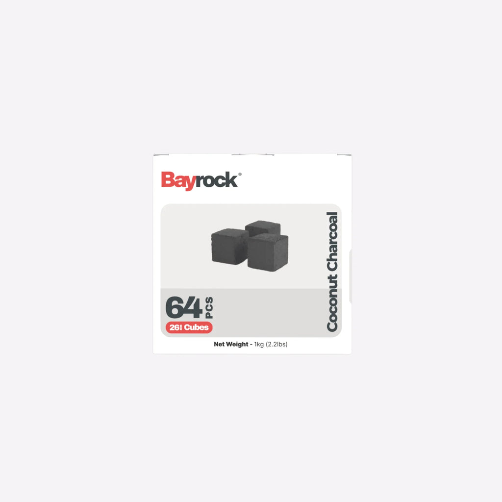 Bayrock XL Cubes Coconut Charcoal (25mm)