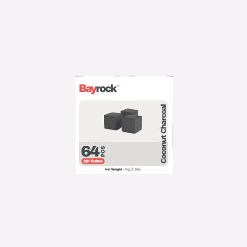 Bayrock XL Cubes Coconut Charcoal (26mm)