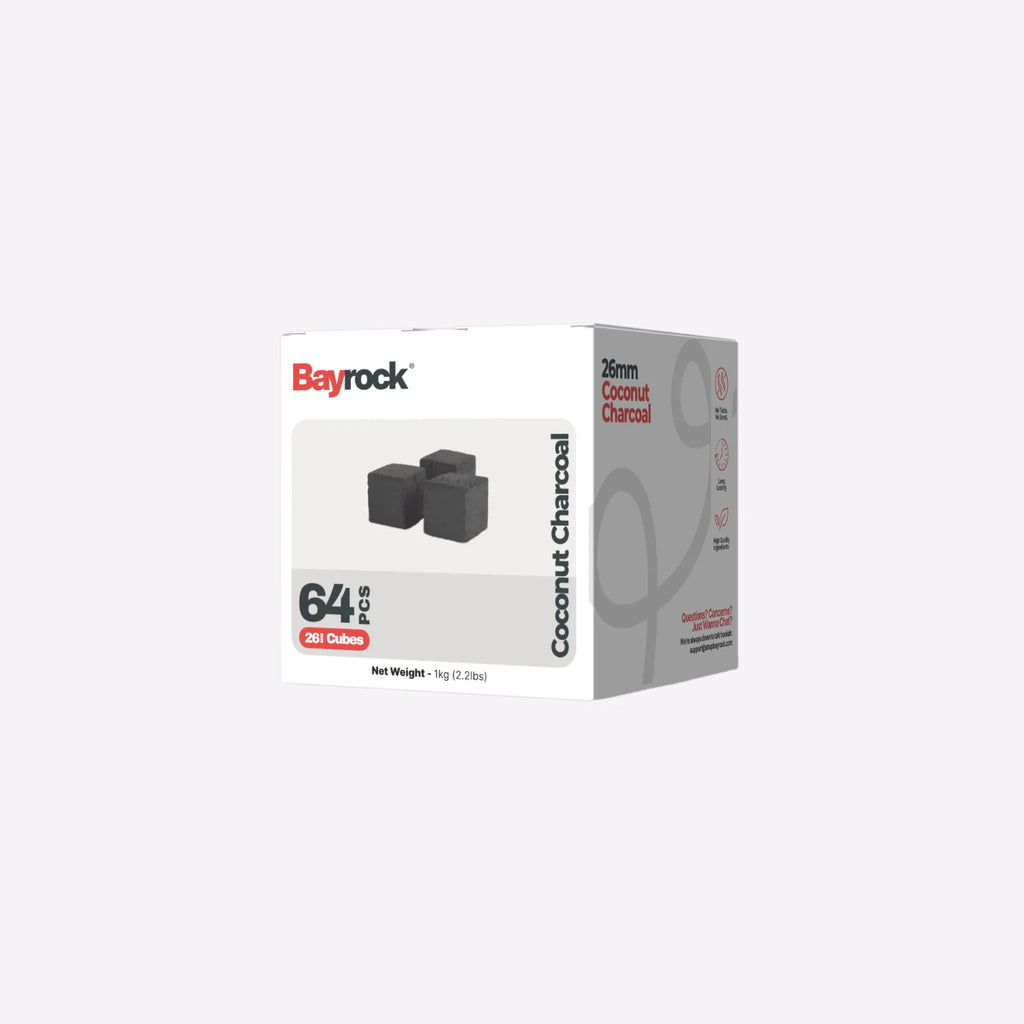Bayrock XL Cubes Coconut Charcoal (25mm)