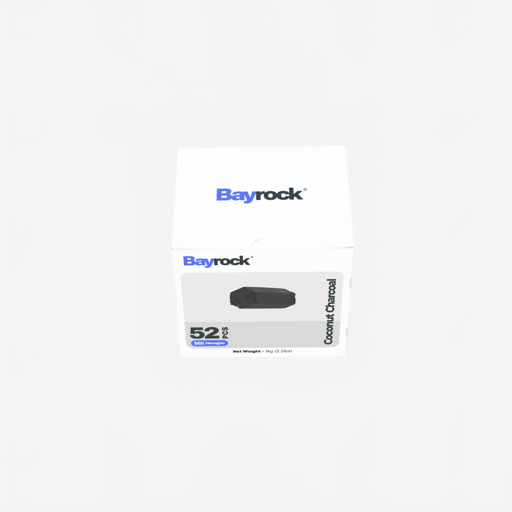 Bayrock® Hexagon Coconut Charcoal