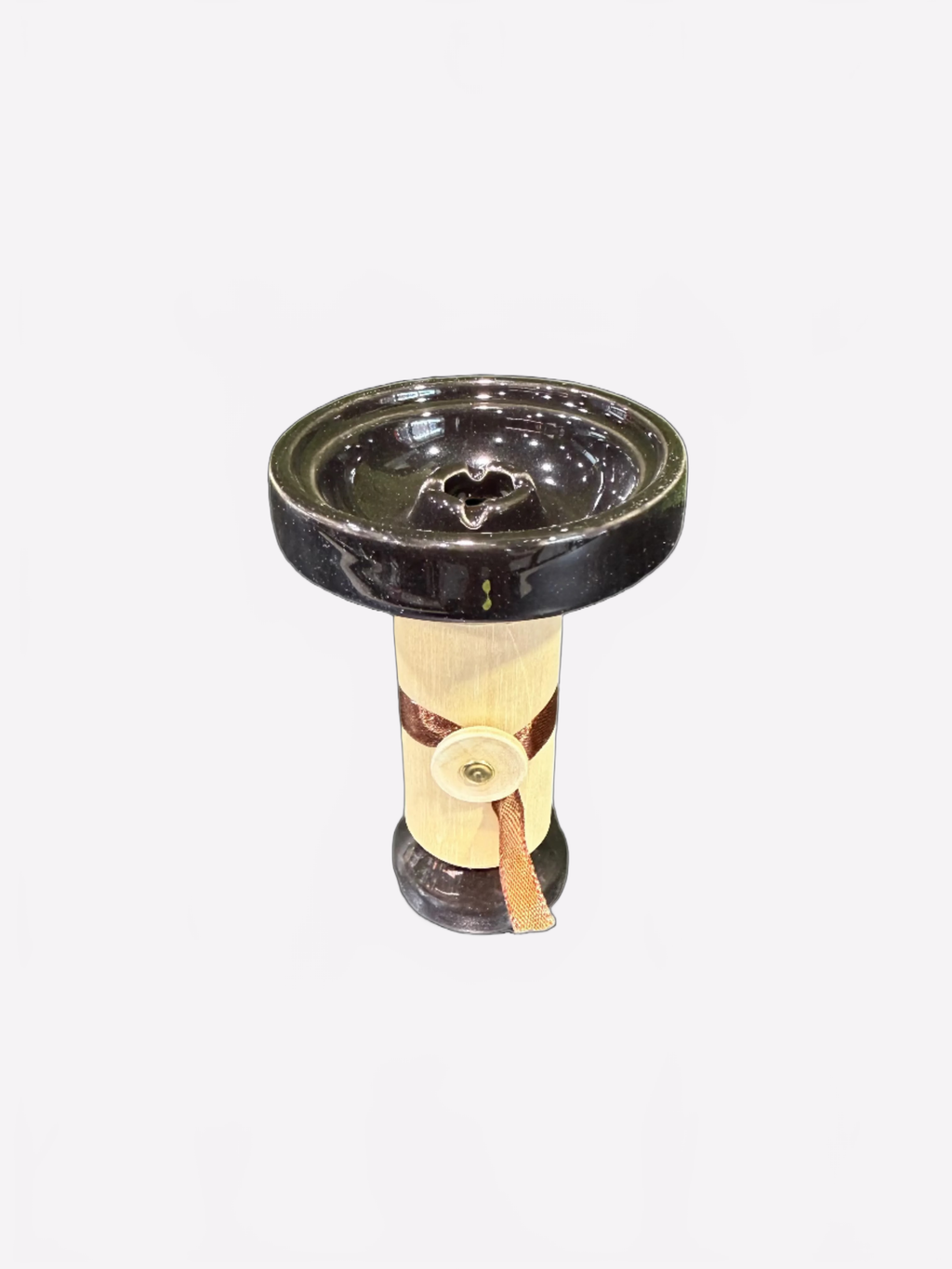 Khateeb Black Glazed Bowl