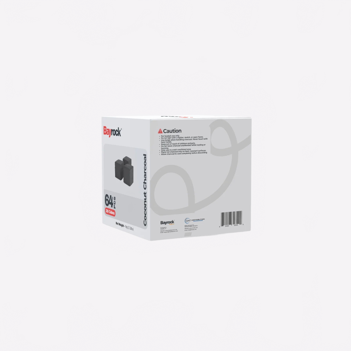 Bayrock® XL Cubes Coconut Charcoal (26mm)