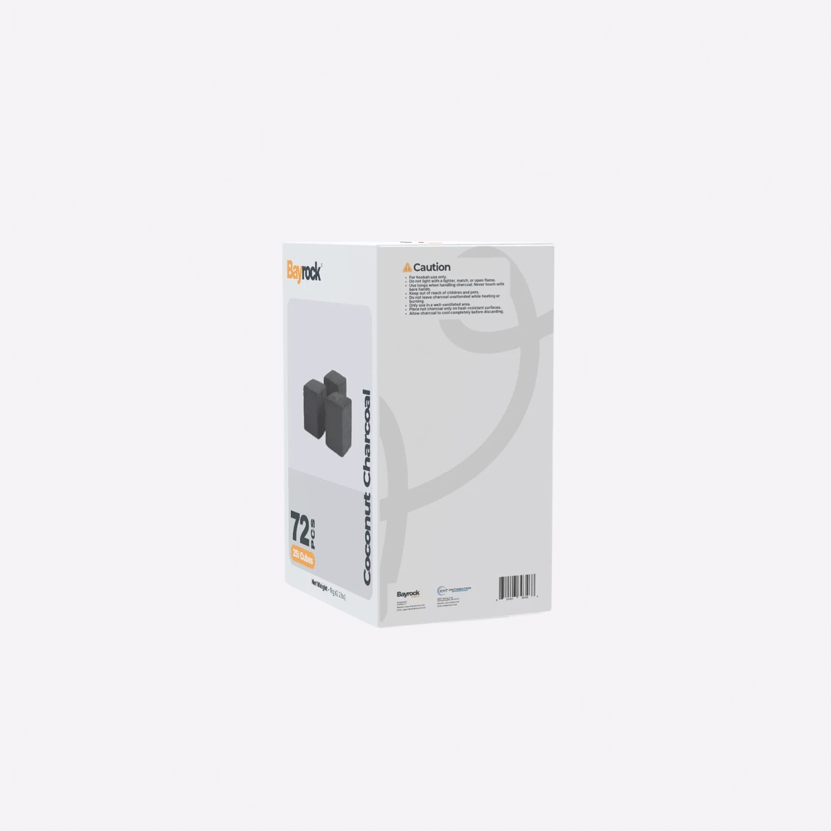 Bayrock® Cubes Coconut Charcoal (25mm)
