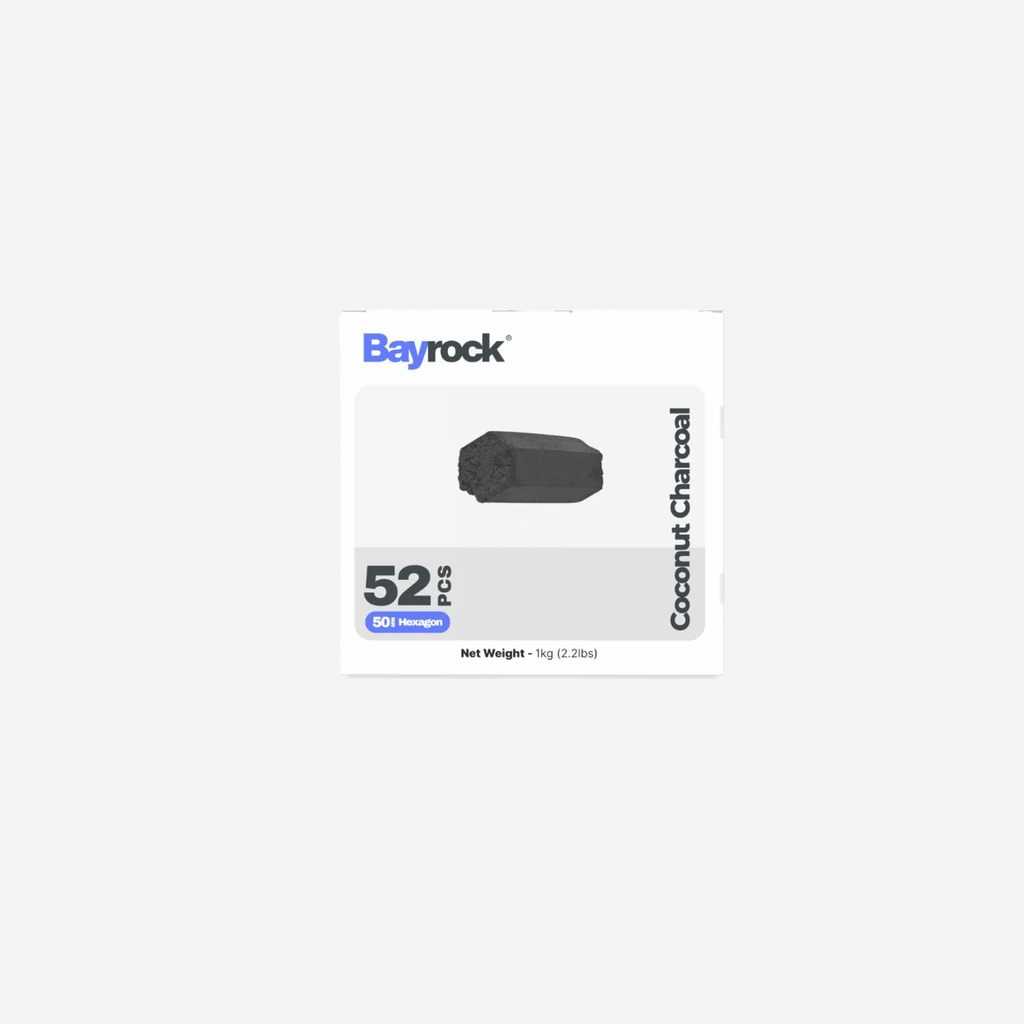Bayrock® Hexagon Coconut Charcoal