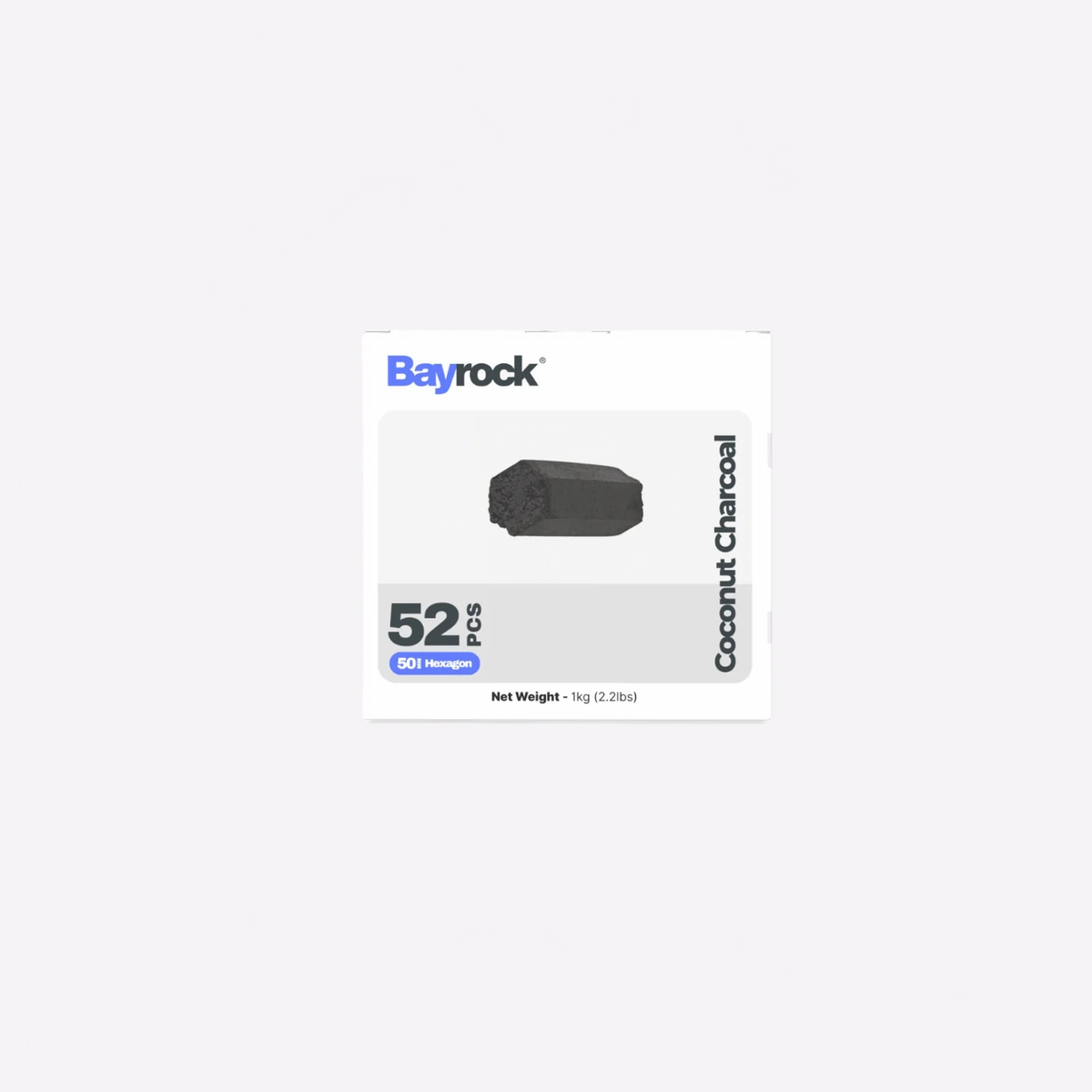 Bayrock® Hexagon Coconut Charcoal