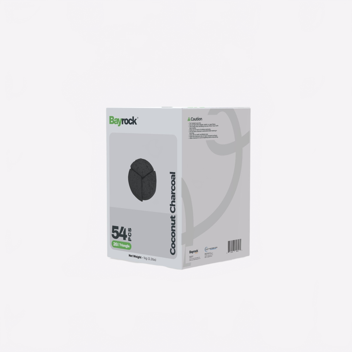 Bayrock® Triangle Coconut Charcoal