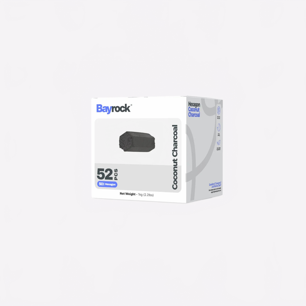 Bayrock® Hexagon Coconut Charcoal
